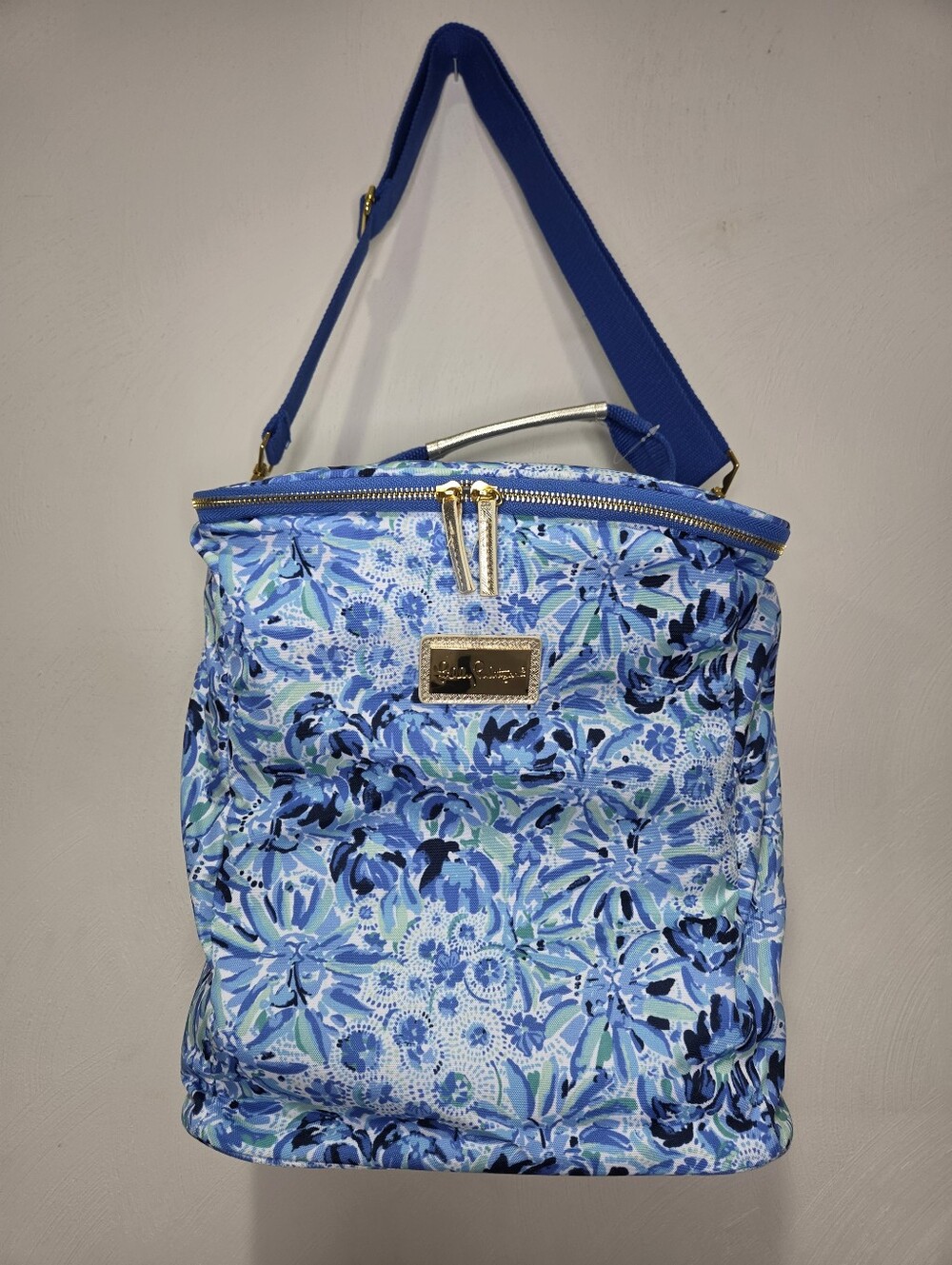 Lilly Pulitzer Insulated Wine Carrier Cooler High Manetenance